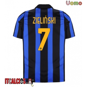 Inter Milan Piotr Zielinski #7 Prima Maglia 2026-27 Manica Corta Inter Milan Piotr Zielinski #7 Prima Maglia 2026-27 Manica Corta